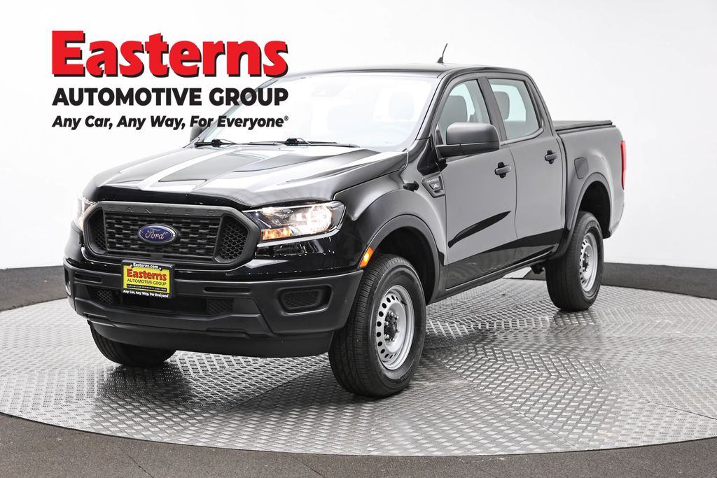 Shadow Black 2022 Ford Ranger XL SuperCrew RWD Pickup Truck 4X2 Automatic