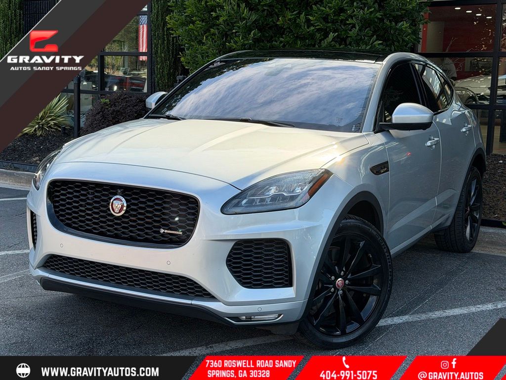 Gray 2019 Jaguar E-PACE SUV / Crossover All-Wheel Drive 9-Speed Automatic