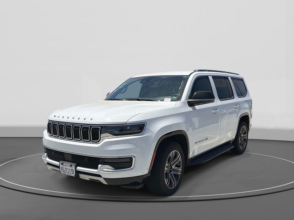 Bright White Clearcoat 2024 Jeep Wagoneer Series II RWD SUV / Crossover 4X2 8-Speed Automatic