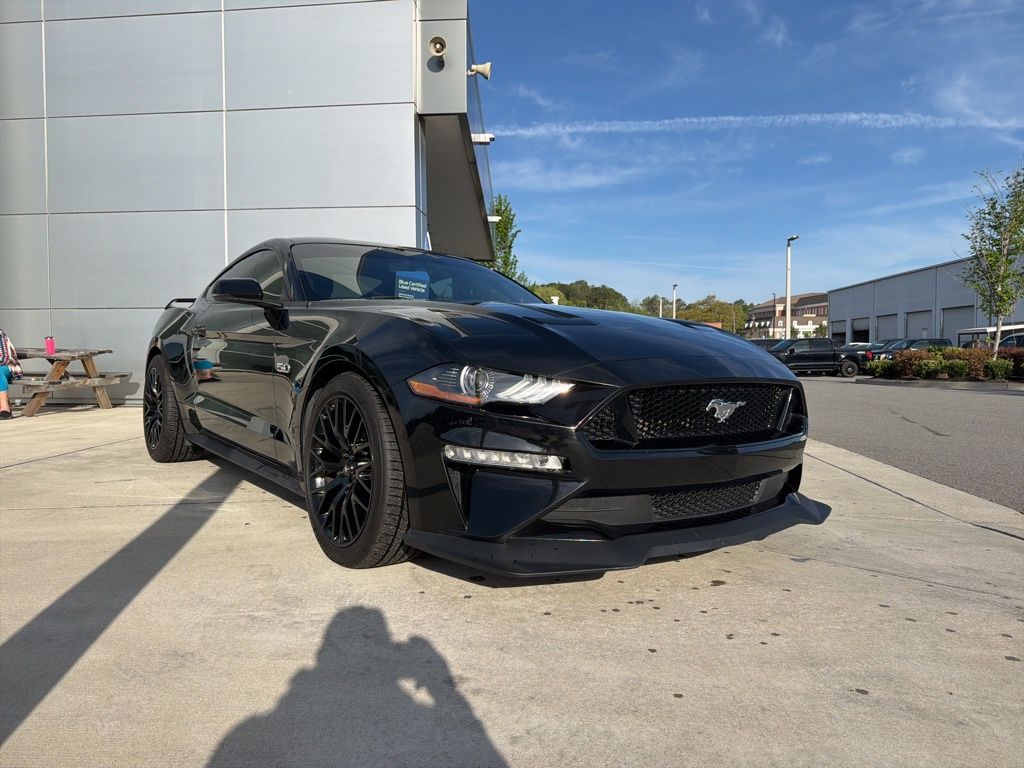 Shadow Black 2019 Ford Mustang GT Premium Coupe RWD Coupe Rear-Wheel Drive 6-Speed Manual