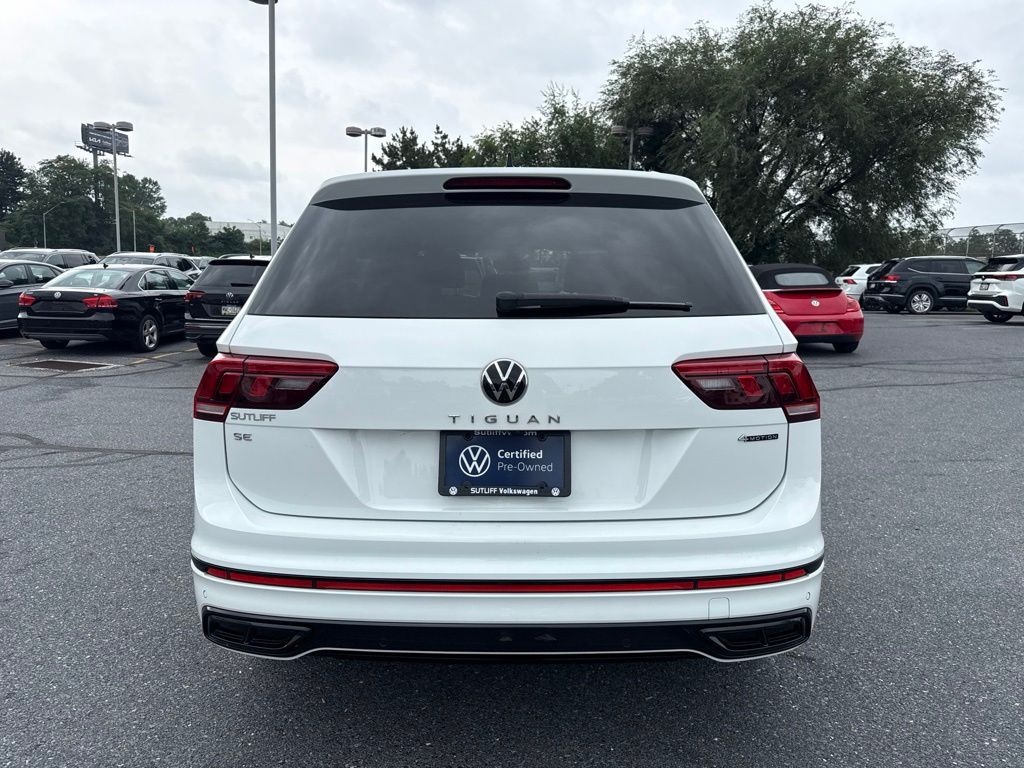 2022 Volkswagen Tiguan 2.0T SE R-Line Black White at Bob Ruth Ford