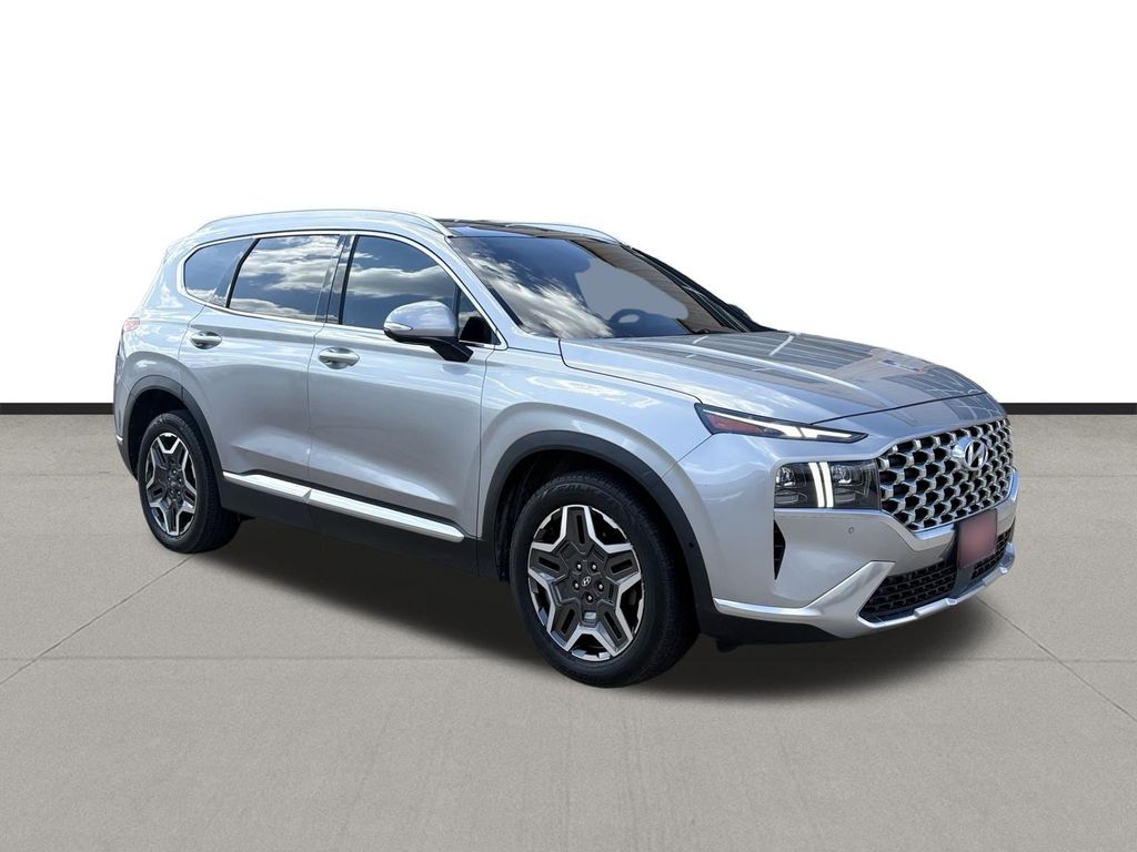 2021 Hyundai Santa Fe Limited Silver at Bravo Nissan