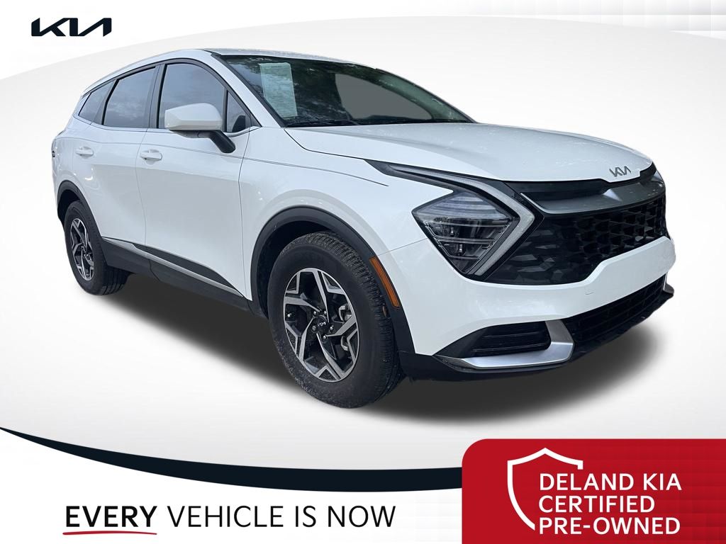 Snow White Pearl 2024 Kia Sportage LX FWD SUV / Crossover Front-Wheel Drive 8-Speed Automatic
