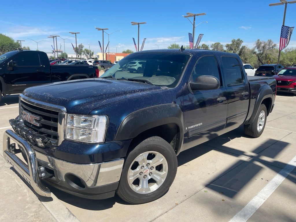 Deep Blue Metallic 2008 GMC Sierra 1500 Pickup Truck 4X2 4-Speed Automatic Overdrive