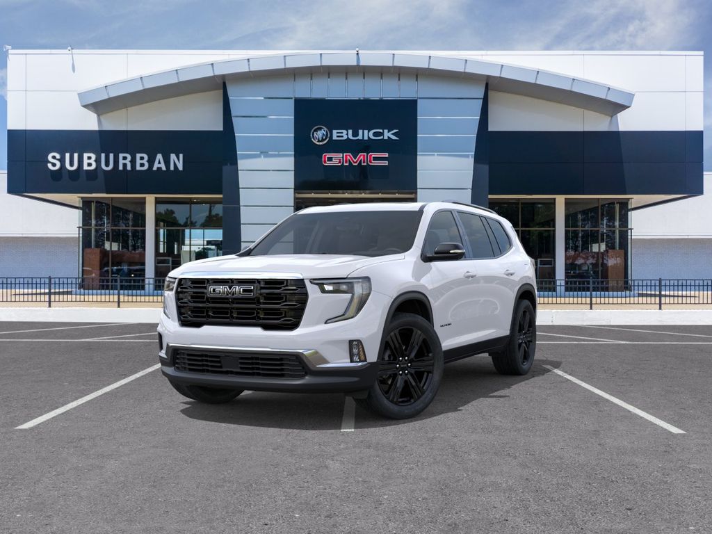 Summit White 2026 GMC Acadia SUV / Crossover Four-Wheel Drive 8-Speed Automatic
