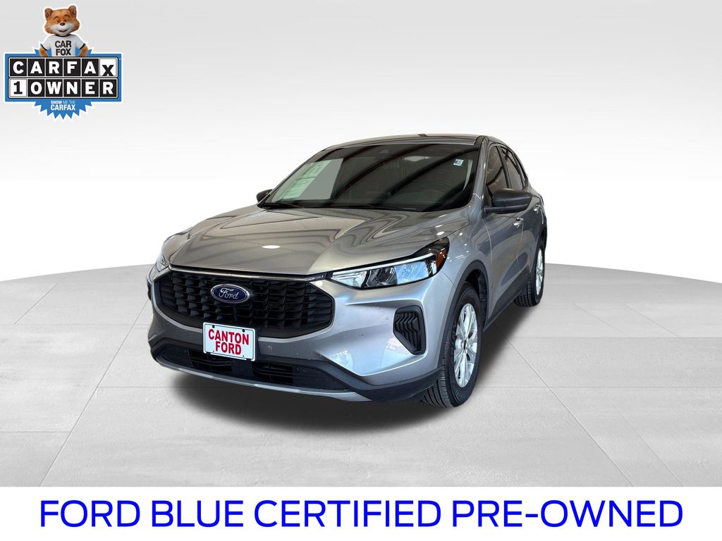 Iconic Silver Metallic 2024 Ford Escape SUV / Crossover Front-Wheel Drive 8-Speed Automatic