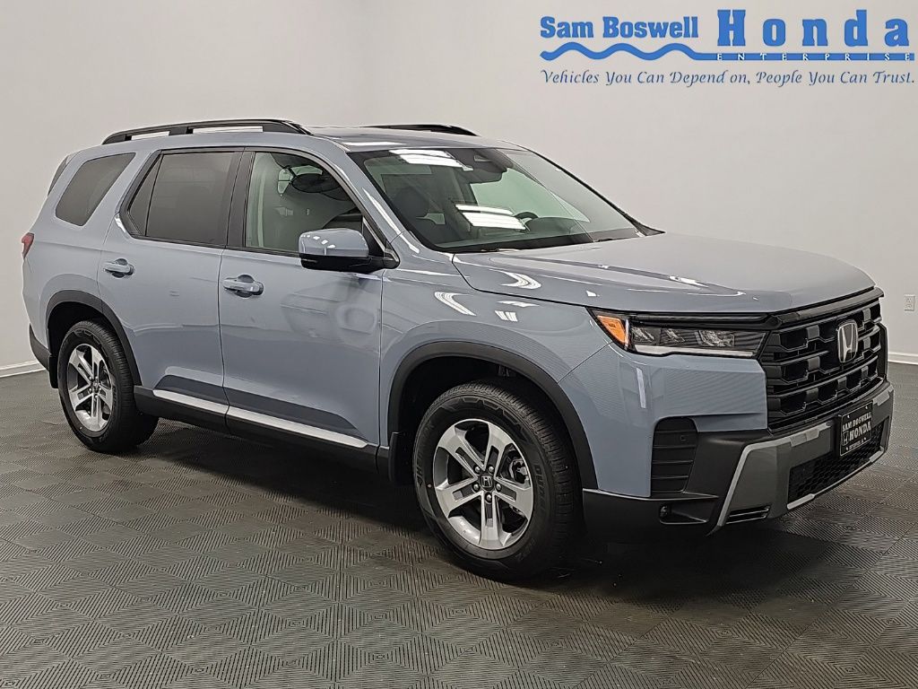 Sonic Gray Pearl 2026 Honda Pilot SUV / Crossover Front-Wheel Drive Automatic