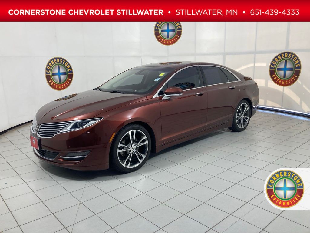 Bronze 2016 Lincoln MKZ Sedan All-Wheel Drive 6-Speed Automatic