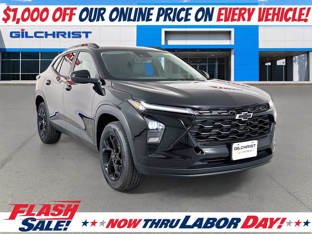 Mosaic Black Metallic 2026 Chevrolet Trax SUV / Crossover Front-Wheel Drive 6-Speed Automatic
