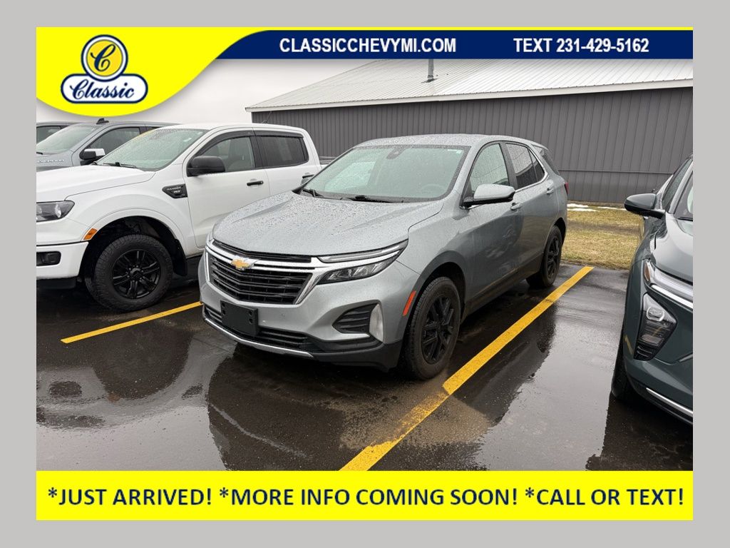 Sterling Gray Metallic 2024 Chevrolet Equinox LT AWD with 1LT SUV / Crossover Four-Wheel Drive 6-Speed Automatic Overdrive