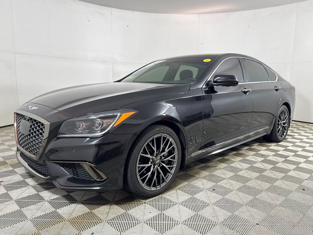 Used 2018 Black Genesis 3.3T Sport image 10