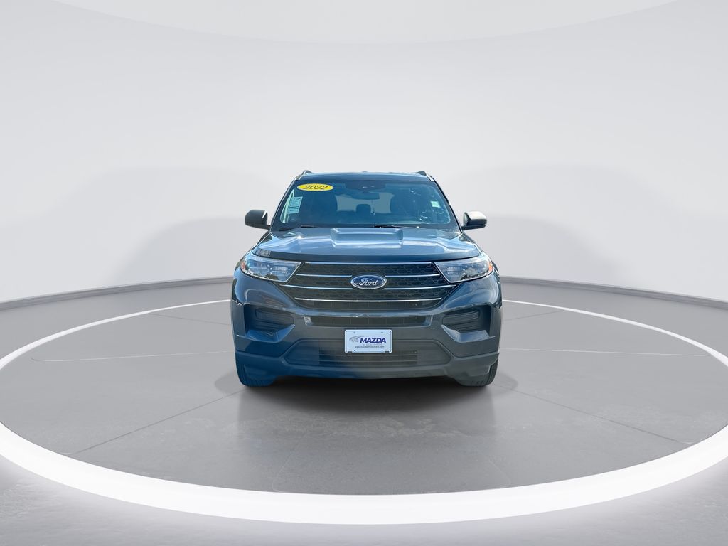 2022 Ford Explorer XLT Blue at Stokes Mazda