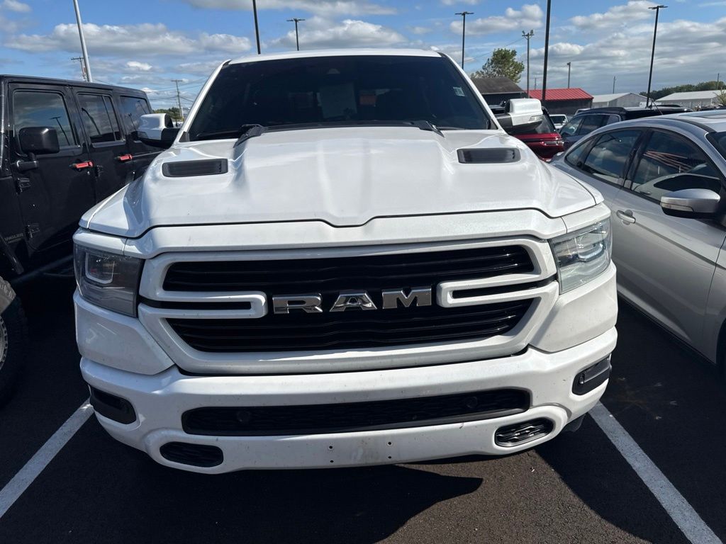 2021 Ivory White Ram 1500 Laramie 4X4 Truck