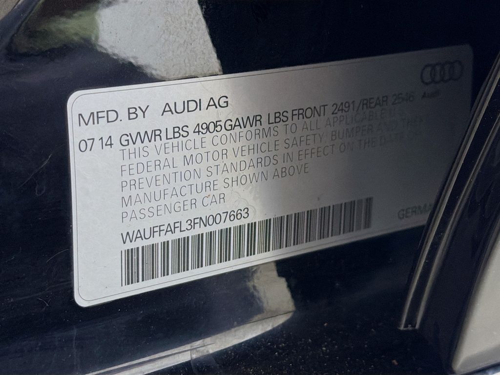 Used 2015 Audi A4 Sedan