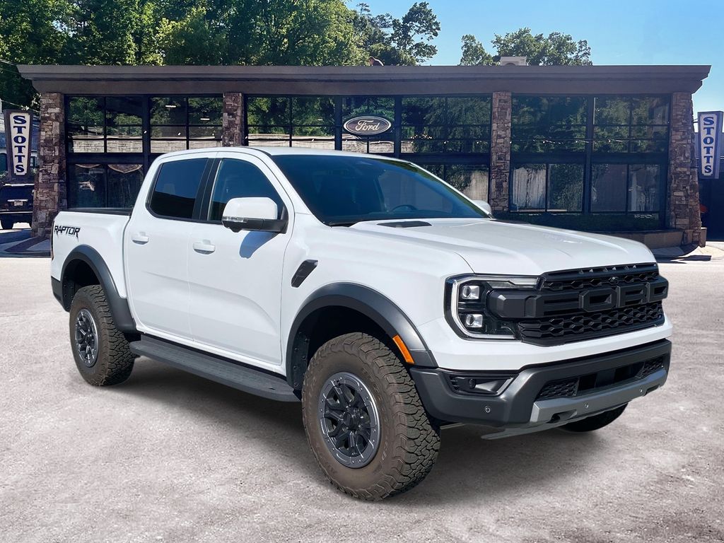 Oxford White 2025 Ford Ranger Pickup Truck Four-Wheel Drive Automatic