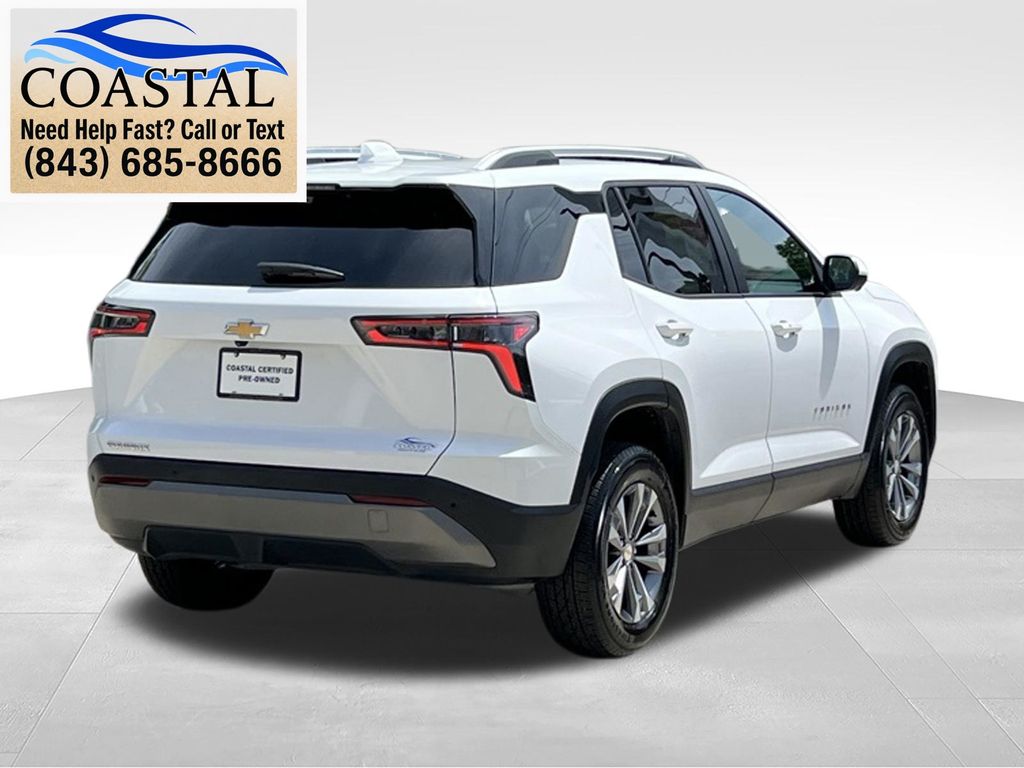 2025 Chevrolet Equinox LT White at Bob Mills Chevrolet