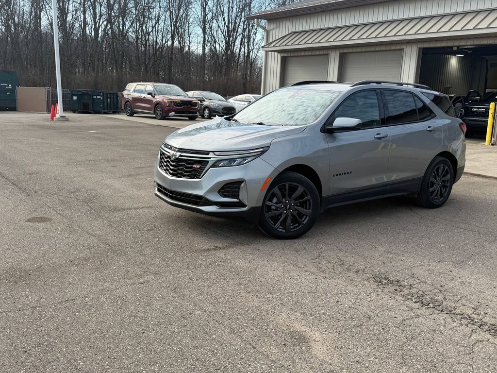Sterling Gray Metallic 2023 Chevrolet Equinox RS with 1RS FWD SUV / Crossover Front-Wheel Drive 6-Speed Automatic Overdrive