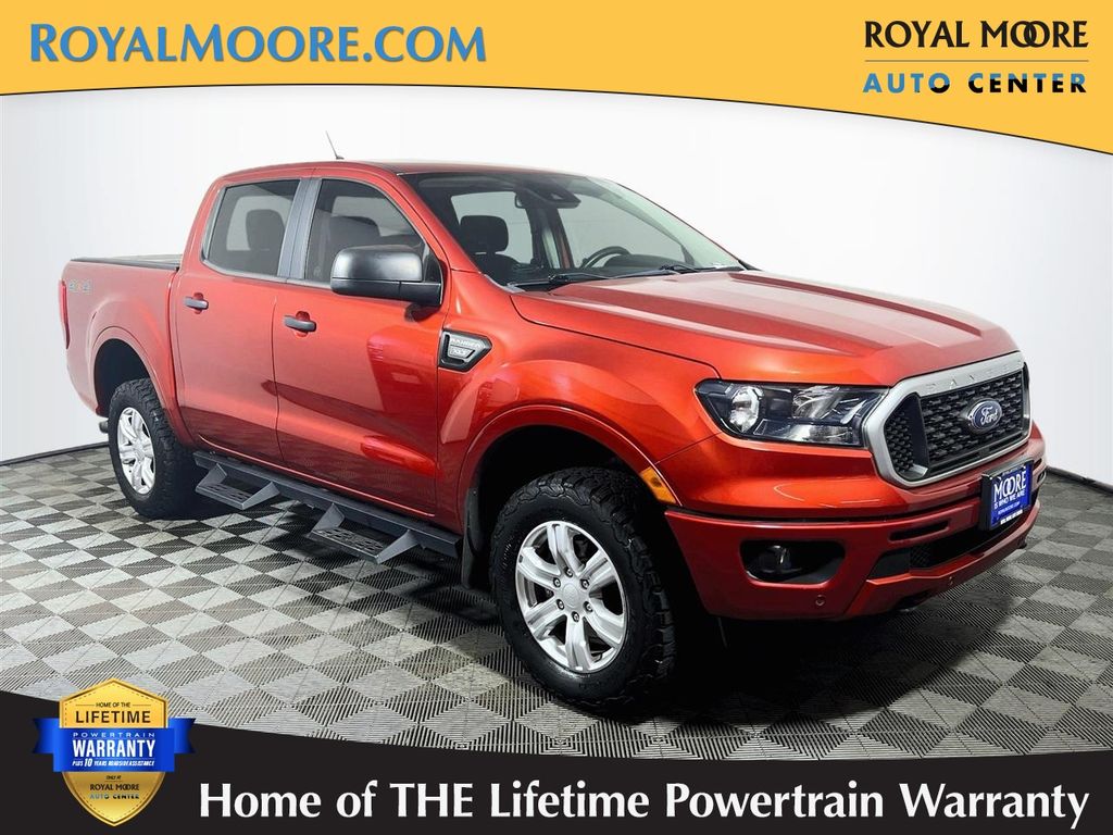 Saber Metallic 2019 Ford Ranger Pickup Truck Four-Wheel Drive Automatic