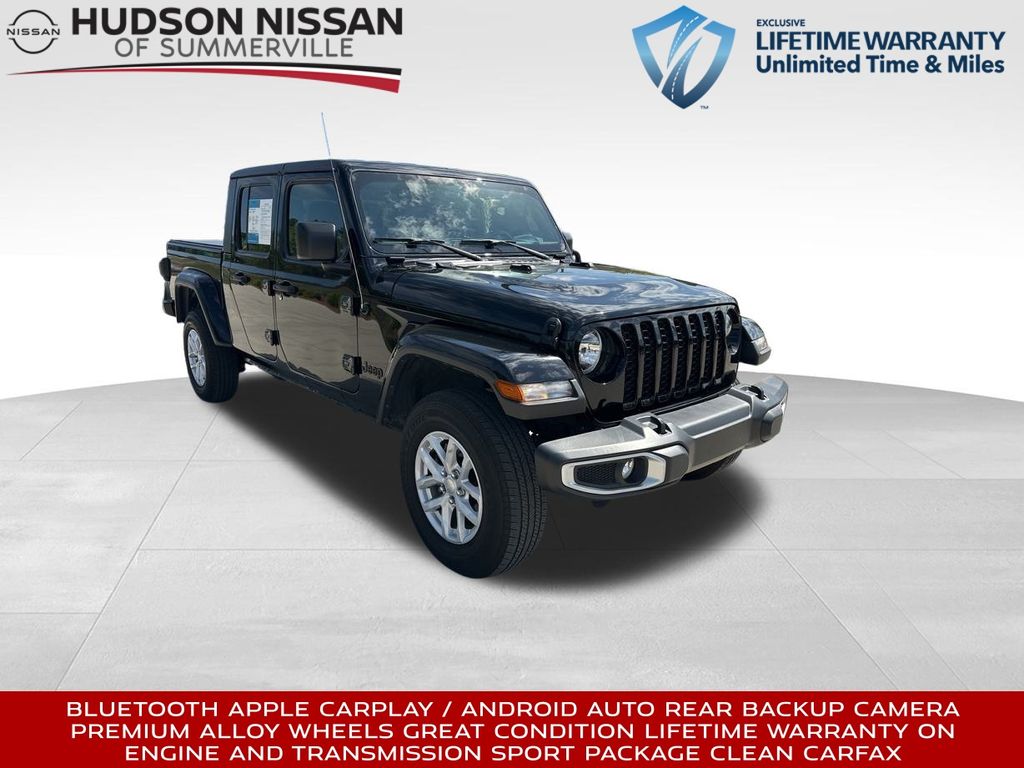 2023 Black Clearcoat Jeep Gladiator Sport Truck