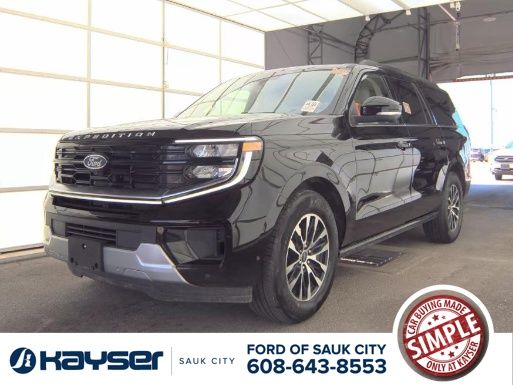 Black Metallic 2025 Ford Expedition SUV / Crossover Four-Wheel Drive Automatic
