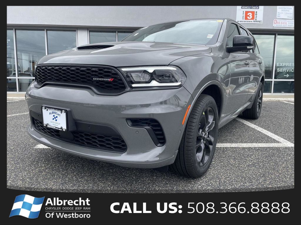 Destroyer Gray Clearcoat 2026 Dodge Durango GT Plus AWD SUV / Crossover All-Wheel Drive 8-Speed Automatic