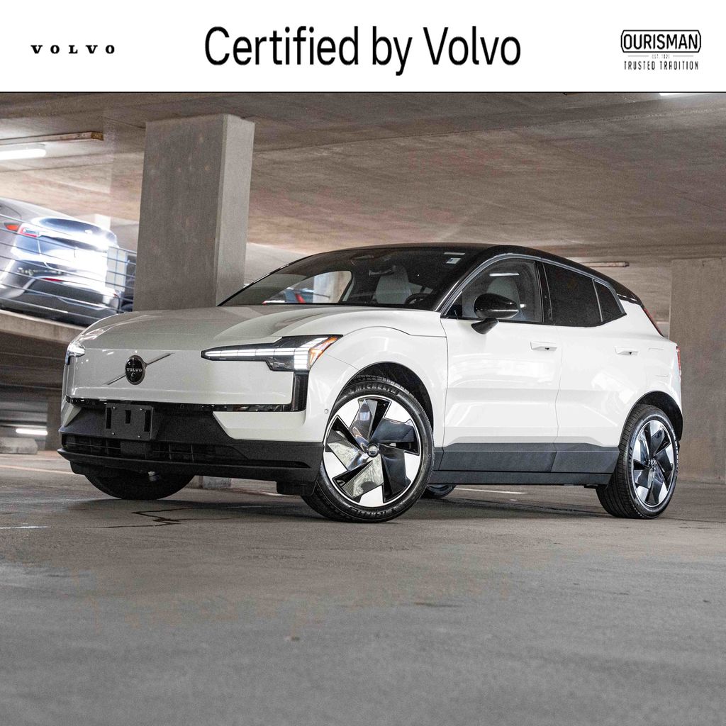 Crystal White 2025 Volvo EX30 SUV / Crossover All-Wheel Drive 1-Speed Automatic