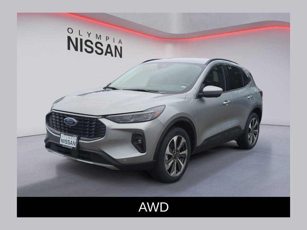 Silver 2024 Ford Escape Platinum AWD SUV / Crossover All-Wheel Drive 8-Speed Automatic