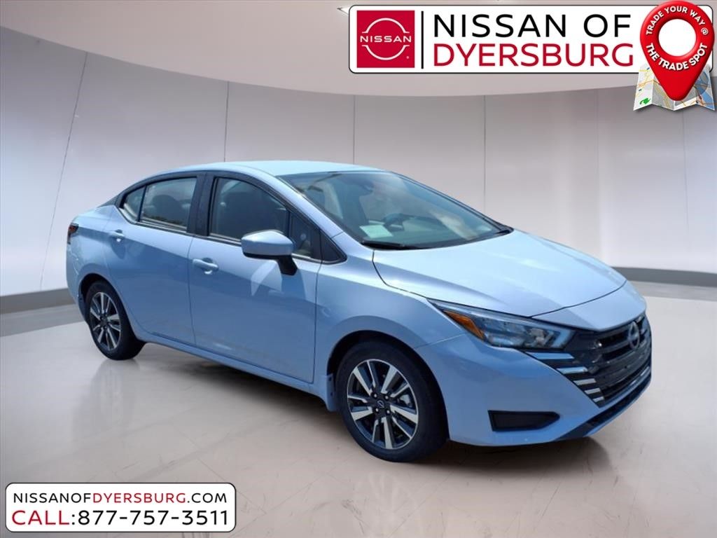 Gray Sky Pearl 2025 Nissan Versa SV FWD Sedan Front-Wheel Drive Continuously Variable Transmission