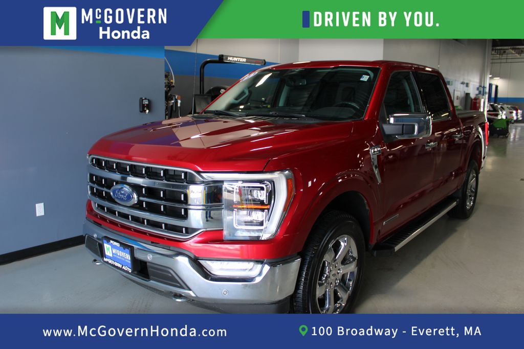 Rapid Red Metallic Tinted Clearcoat 2023 Ford F-150 Pickup Truck Four-Wheel Drive Automatic