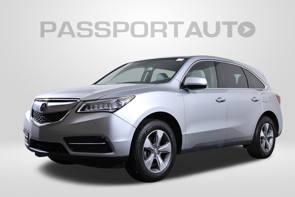 Silver Moon 2015 Acura MDX SUV / Crossover All-Wheel Drive Automatic