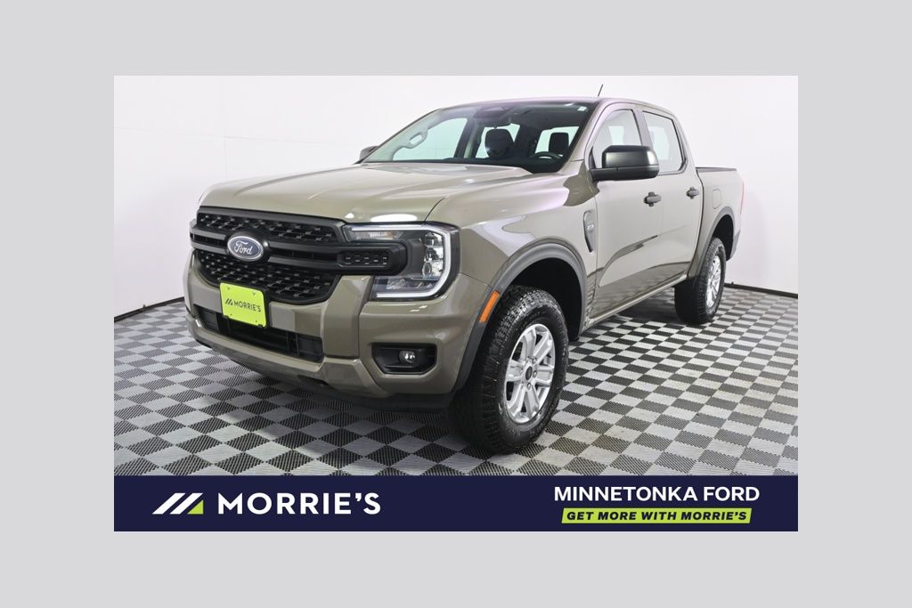 Gray 2025 Ford Ranger Pickup Truck Four-Wheel Drive Automatic