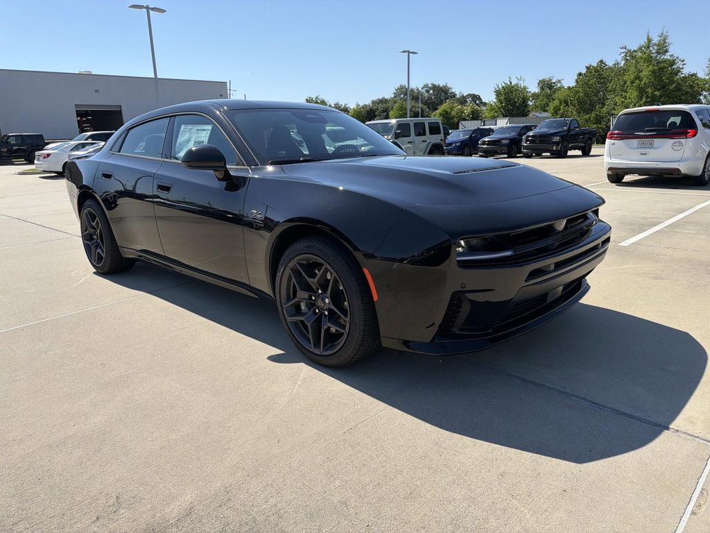 Diamond Black Crystal Pearlcoat 2026 Dodge Charger Sedan All-Wheel Drive 8-Speed Automatic
