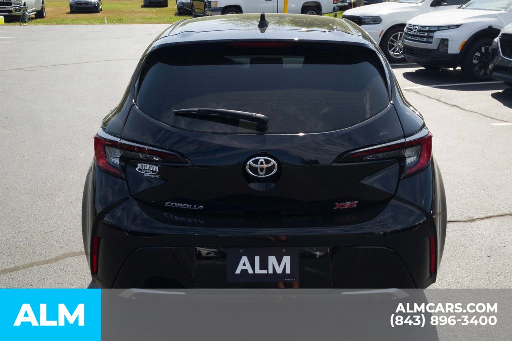 Used 2025 Black Toyota XSE image 6