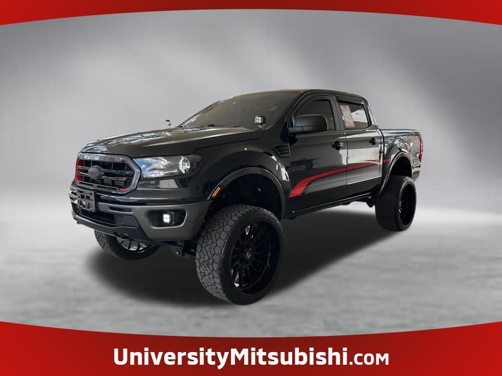 Shadow Black 2021 Ford Ranger Pickup Truck Four-Wheel Drive Automatic