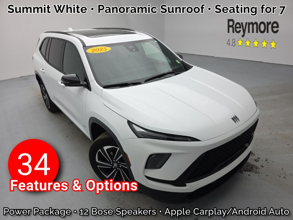 Summit White 2025 Buick Enclave Sport Touring AWD SUV / Crossover Four-Wheel Drive 8-Speed Automatic