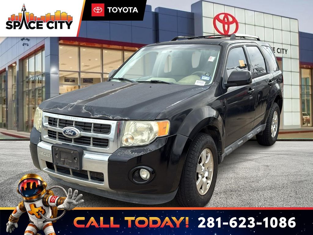 Ebony Black 2012 Ford Escape Limited FWD SUV / Crossover Front-Wheel Drive 6-Speed Automatic