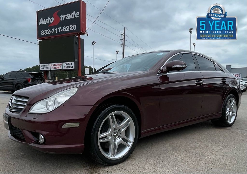 2007 Mercedes-Benz CLS CLS 550 Red at DeMontrond Automotive Group