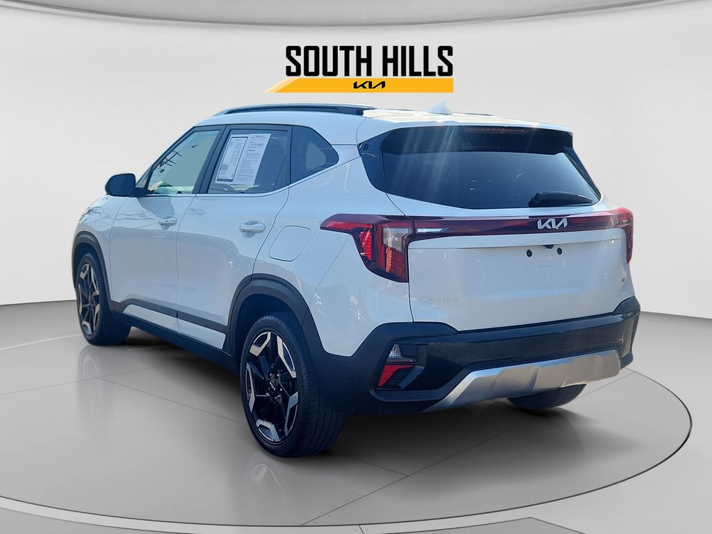 2024 Kia Seltos SX White at South Hills Kia