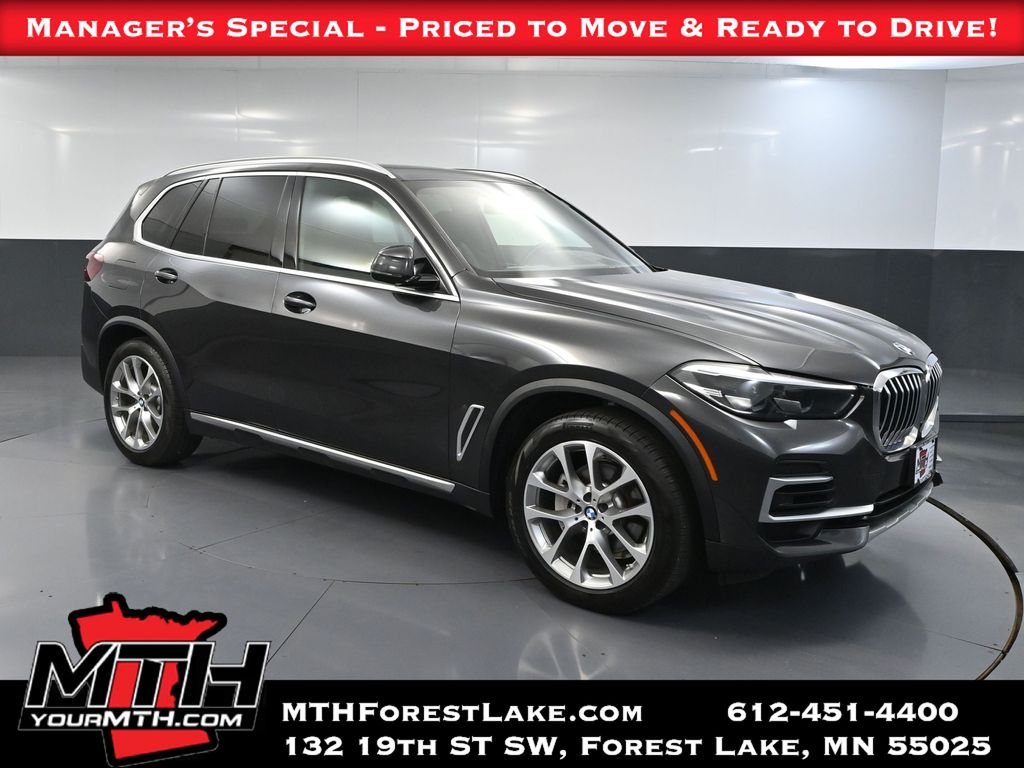 Dravit Gray Metallic 2023 BMW X5 SUV / Crossover All-Wheel Drive 8-Speed Automatic