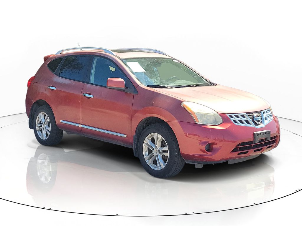 Cayenne Red Metallic 2012 Nissan Rogue SUV / Crossover All-Wheel Drive Continuously Variable Transmission