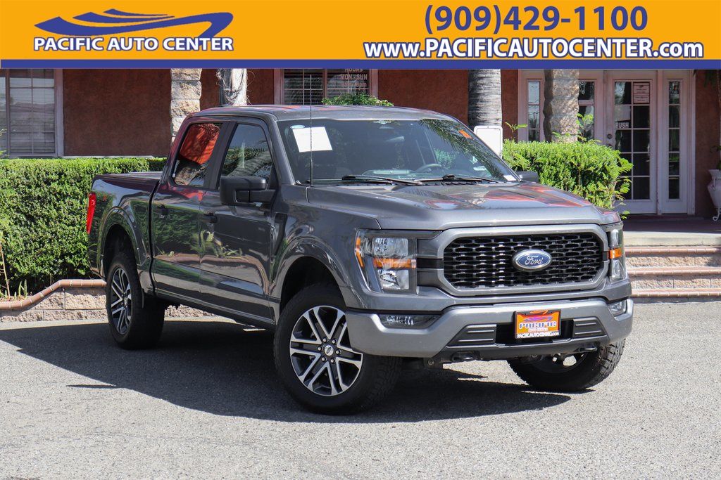 Carbonized Gray Metallic 2023 Ford F-150 Pickup Truck Four-Wheel Drive Automatic