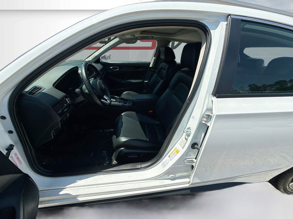 2024 Honda Civic EX-L White at Shottenkirk Kia Fort Bend