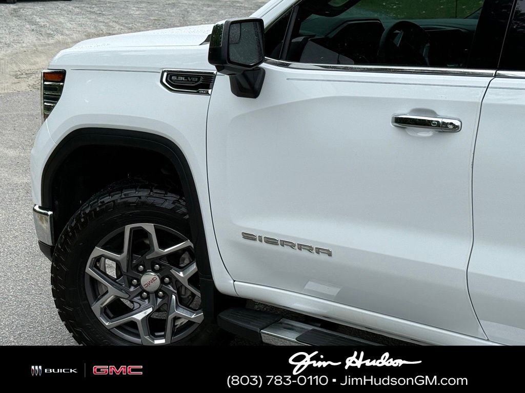 2022 GMC Sierra 1500 SLT Summit White - Jim Hudson Acura - Image 8