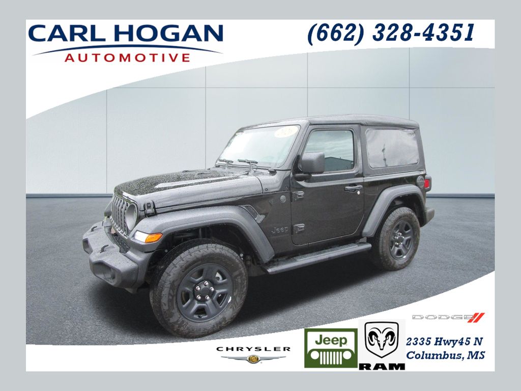 Black Clearcoat 2026 Jeep Wrangler SUV / Crossover Four-Wheel Drive 6-Speed Manual