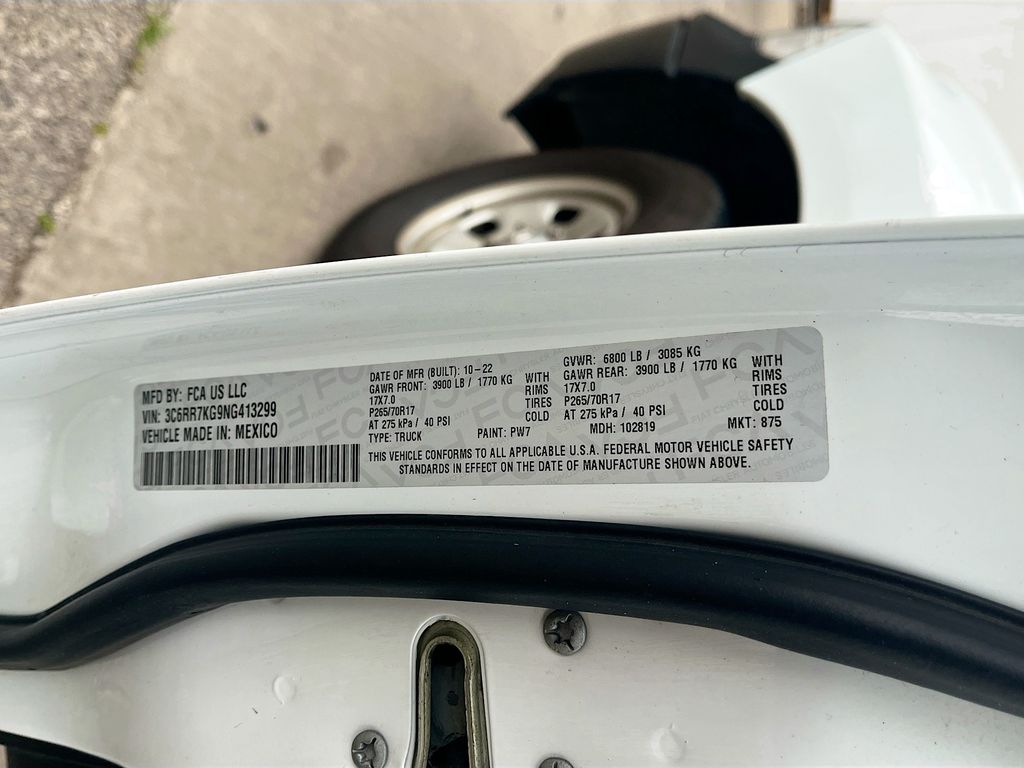 Used 2022 White Ram Tradesman image 27