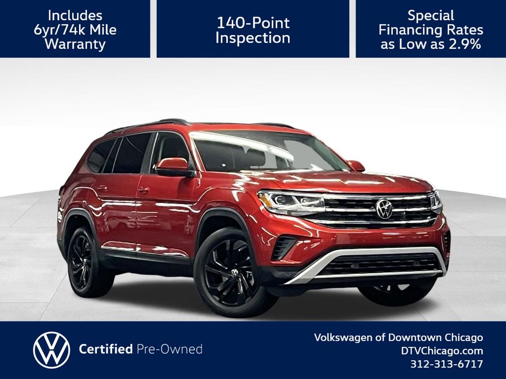 2022 Volkswagen Atlas SE w/Tech