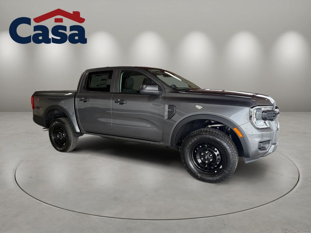 Carbonized Gray Metallic 2026 Ford Ranger XL SuperCrew 4WD Pickup Truck Four-Wheel Drive Automatic