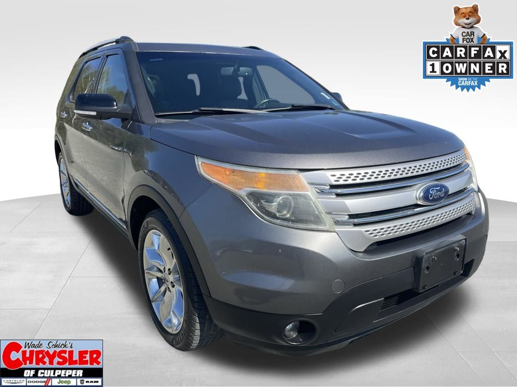 Sterling Gray Metallic 2014 Ford Explorer XLT 4WD SUV / Crossover All-Wheel Drive 6-Speed Automatic