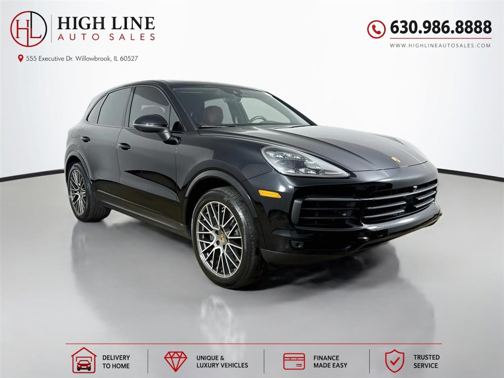 Black 2023 Porsche Cayenne SUV / Crossover All-Wheel Drive 8-Speed Automatic