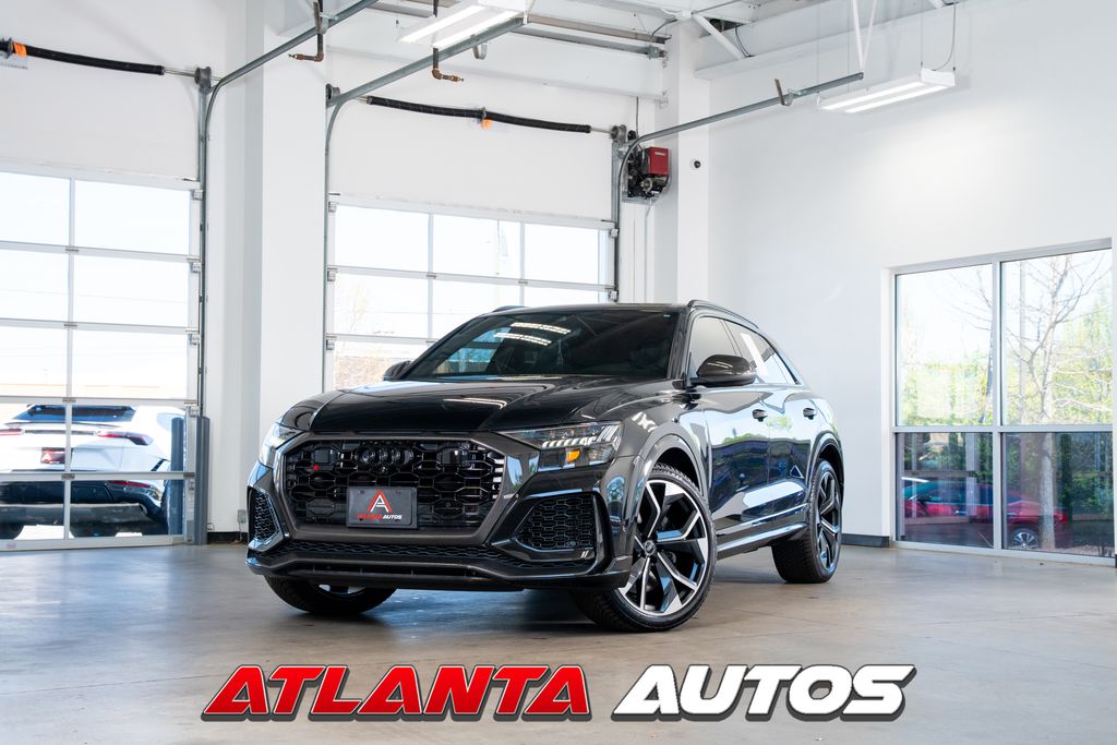 Mythos Black Metallic 2023 Audi RS Q8 4.0T quattro SUV AWD SUV / Crossover All-Wheel Drive 8-Speed Automatic